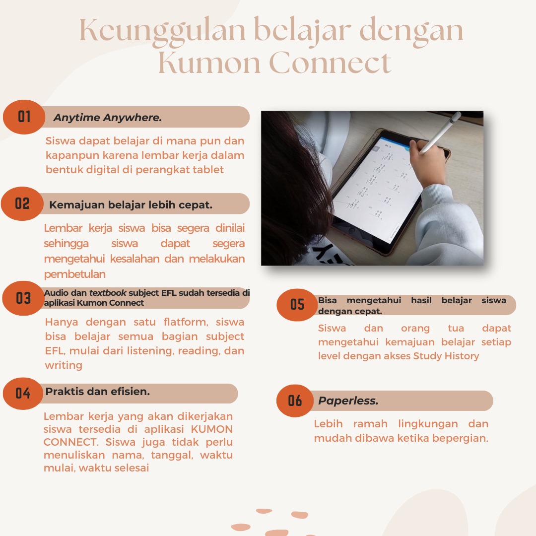 keunggulan kumon connect